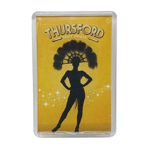 Fridge Magnet Showgirl Silhouette-Branded items-Thursford Enterprises Ltd.-Thursford Enterprises Ltd.
