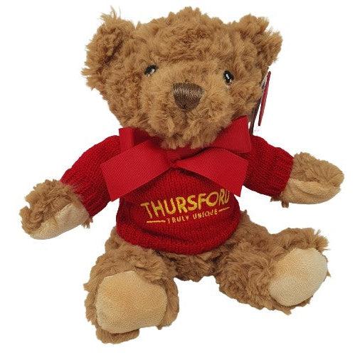 Thursford Teddy Bear-Toys-Keel Toys Ltd.-Red Jumper-Thursford Enterprises Ltd.